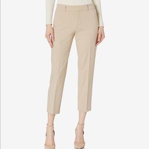 CLUB MONACO Blush Remi Textured Cropped Pants, 6